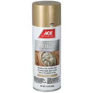 Ace Brilliant Bright Spray Paint Gold Ace Brilliant Bright Spray Paint Gold